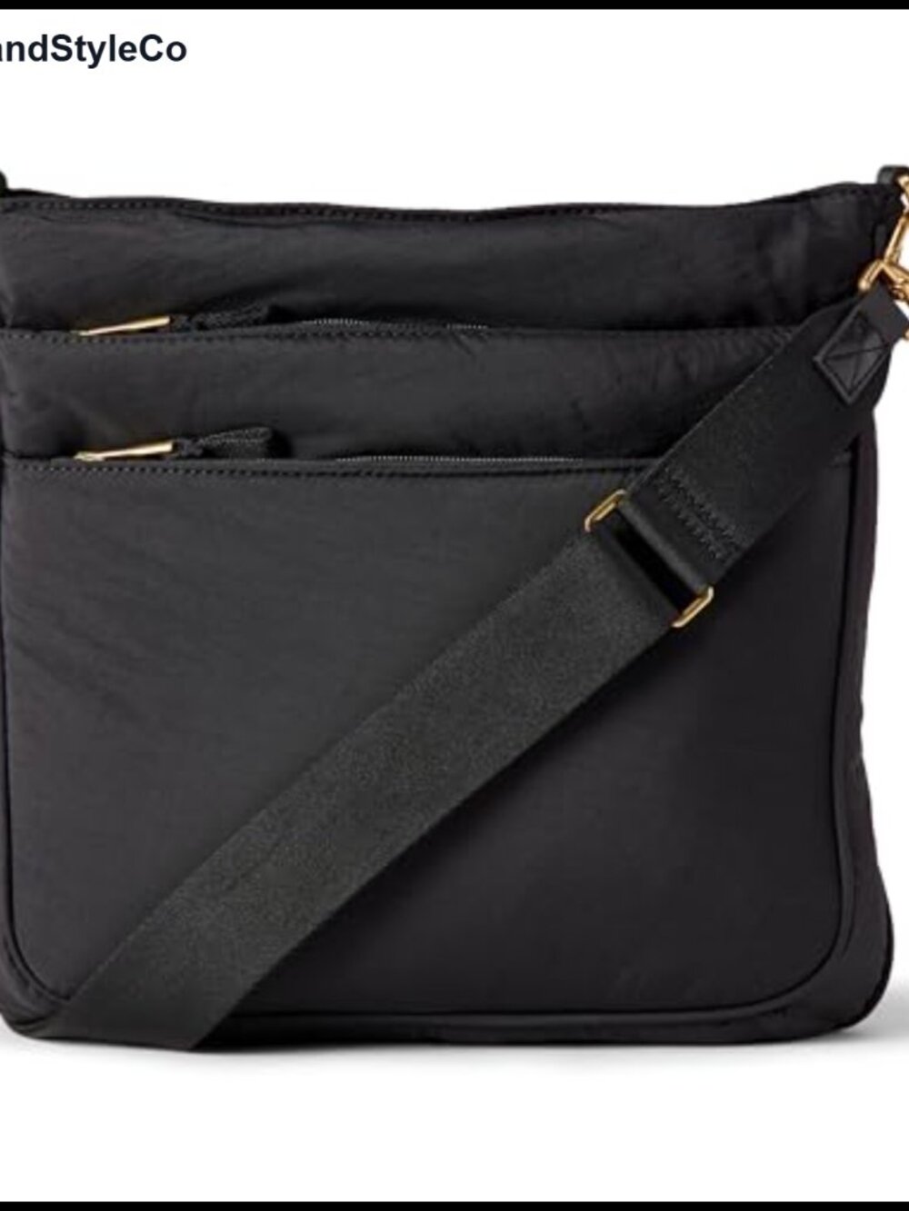 Slim Nylon Crossbody Bag Sling Purse Women's Travel